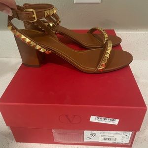 Valentino Rockstud No Limit Heeled Sandals size 38